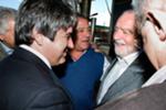Manuel Alegre na Feira dos Santos em Mangualde