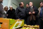 Manuel Alegre visita a Luís Vicente, empresa frutícola da Lourinhã