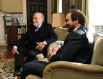 Manuel Alegre com o Reitor da Universidade de Coimbra