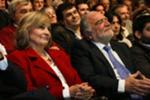 Manuel Alegre e sua mulher, Mafalda Duro